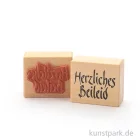 Artikelbild 1 des Artikels “Stempel - Herzliches Beileid - 5x6 cm “