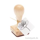 Artikelbild 1 des Artikels “Stempel aus Holz - Kirschblüte, 4 x 4 cm “