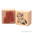 Artikelbild 1 des Artikels “Stempel - Santa Claus hangelt, 4 x 4 cm “