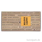 Artikelbild 1 des Artikels “Stempelset - Frohe Ostern mit 26 Holzstempeln + Stempelkissen “