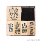 Artikelbild 1 des Artikels “Stempelset - Hygge Cactus mit 6 Stempel “