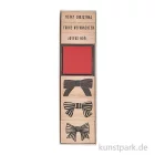 Artikelbild 1 des Artikels “Stempelset - Schleifen mit 6 Holzstempeln + Stempelkissen “