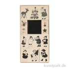 Artikelbild 1 des Artikels “Stempelset - Weihnachtskinder, 13 Holzstempel + Stempelkissen “