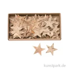Artikelbild 1 des Artikels “Sterne aus Birkenrinde, 5cm, 80 Stück “