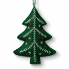 Artikelbild 1 des Artikels “Stickset Filzanhänger, Weihnachtsbaum, 8,5 x 11,5 x 2 cm “