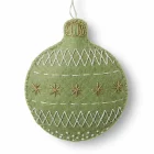 Artikelbild 1 des Artikels “Stickset Filzanhänger, Weihnachtskugel, 7,5 x 9,5 x 2 cm “