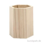 Artikelbild 1 des Artikels “Stifthalter aus Holz - Sechseckig “