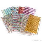 Artikelbild 1 des Artikels “Strassstein-Sticker, selbstklebend, 16x9,5 cm, 10 Blatt sortiert “