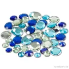 Artikelbild 1 des Artikels “Strasssteine - blaue Kreise, 360 Stück “