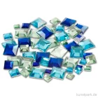 Artikelbild 1 des Artikels “Strasssteine - blaue Vierecke, 360 Stück “