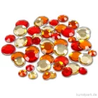 Artikelbild 1 des Artikels “Strasssteine - rote Kreise, 360 Stück “