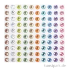 Artikelbild 1 des Artikels “Strasssteine selbstklebend, Pastellfarben, 5 mm, 100 Stück “