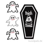 Artikelbild 1 des Artikels “Strasssteinsticker - Geister, 14x17 cm, selbstklebend “