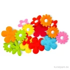 Artikelbild 1 des Artikels “Streudeko Blumen aus Filz, 100% Polyester, bis 35x45mm, 16 Stück “
