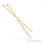 Artikelbild 1 des Artikels “Stricknadel aus Bambus - Länge 35 cm, 1 Paar Nr. 6“