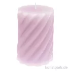 Artikelbild 1 des Artikels “Stumpenkerze - Spiral, Rosa, 7 x 10 cm “