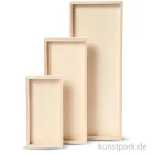 Artikelbild 1 des Artikels “Tablett aus hellem Holz - rechteckig, 20 - 40 cm, 3 Stück sortiert “