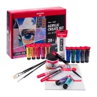 Artikelbild 1 des Artikels “Talens AMSTERDAM Acryl Starter Set mit viel Zubehör, 20-teilig “