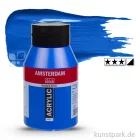 Artikelbild 1 des Artikels “Talens AMSTERDAM Acrylfarben 1 Liter Flasche | 512 Kobaltblau (Ultramarin)“