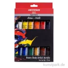 Artikelbild 1 des Artikels “Talens AMSTERDAM Acrylfarben Expert Probierset mit 12 x 20 ml “