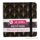 Artikelbild 1 des Artikels “Talens Art Creation - Skizzenbuch Art Deco, 80 Blatt, 140g 12 x 12 cm“
