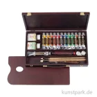 Artikelbild 1 des Artikels “Talens REMBRANDT Ölfarbe Malkasten Professional, 12 x 40 ml + Zubehör “