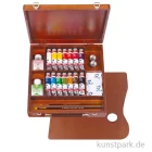 Artikelbild 1 des Artikels “Talens VAN GOGH Acrylfarbe Holzkasten Inspiration - 14 x 40 ml Tuben und Zubehör “