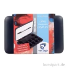 Artikelbild 1 des Artikels “Talens VAN GOGH Aquarell Leerkasten für 12 halbe Näpfe, Dunkelblau “