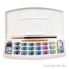 Artikelbild 1 des Artikels “Talens VAN GOGH Aquarell Kunststoffbox mit 18 halben Napf und Zubehör “