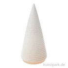 Artikelbild 1 des Artikels “Tannenbaum Geriffelt, Beige, Porzellan, 15,5 x 7 x 7 cm “