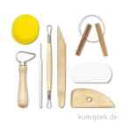 Artikelbild 1 des Artikels “Töpferwerkzeug und Modellier-Set, 8 teilig “