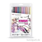 Artikelbild 1 des Artikels “Tombow Dual Brush Pen - Manga-Set Shojo, 10-teilig “