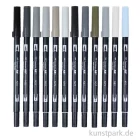 Artikelbild 1 des Artikels “Tombow Dual Brush Pen - Set 12 Grautöne “