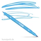 Artikelbild 1 des Artikels “Tombow Doppelfasermaler TwinTone Einzelstift | Sax Blue“