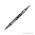 Artikelbild 1 des Artikels “Tombow Fudenosuke Brush Pen - Doppelspitze Schwarz-Grau “