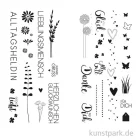 Artikelbild 1 des Artikels “Transferfolie Glückslicht, verschiedene Designs, 2 Bogen “
