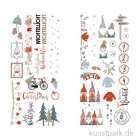 Artikelbild 1 des Artikels “Transferfolie Nordic Winter, verschiedene Designs, 2 Bogen “