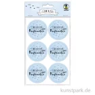 Artikelbild 1 des Artikels “Sticker - Einladung zu meiner Konfirmation, Hellblau, 24 Stück “