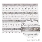 Artikelbild 1 des Artikels “Transparentpapier Konfirmation, Bordüre, Silber, DIN A4, 5 Blatt “