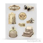 Artikelbild 1 des Artikels “Vintage 3D-Sticker - Good Times, selbstklebend, 8 Stück sortiert “
