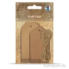 Artikelbild 1 des Artikels “Vintage Anhänger - Tag aus Kraftpapier, 12 Stück “