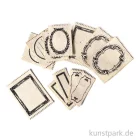 Artikelbild 1 des Artikels “Vintage Canvas Label - Etikett, 12 Stück sortiert “