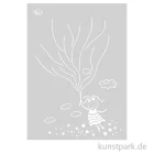 Artikelbild 1 des Artikels “Viva Decor Universal-Schablone DIN A3 - Luftballon Mädchen “
