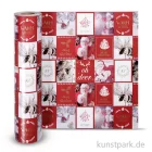 Artikelbild 1 des Artikels “Vivi Gade Geschenkpapier - Weihnachtsmotive Nostalgie, Breite 50 cm, 100 Meter “