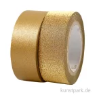 Artikelbild 1 des Artikels “Vivi Gade Motiv-Klebeband Washitape 15 mm - Set mit 2x5 m Gold “
