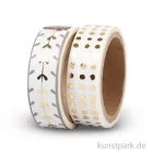Artikelbild 1 des Artikels “Vivi Gade Washitape - Punkte Gold, 15 mm, Set mit 2x4 m “