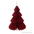 Artikelbild 1 des Artikels “Wabenpapier Tannenbaum mit Hänger, Bordeaux, 32 cm, 1 Stück “