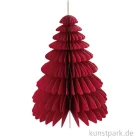 Artikelbild 1 des Artikels “Wabenpapier Tannenbaum mit Hänger, Rot, 65 cm, 1 Stück “