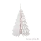 Artikelbild 1 des Artikels “Wabenpapier Tannenbaum mit Hänger, Weiß, 32 cm, 1 Stück “