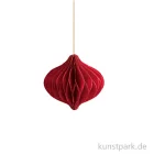 Artikelbild 1 des Artikels “Wabenpapier Tropfen mit Hänger, Rot, 8 cm, 4 Stück “